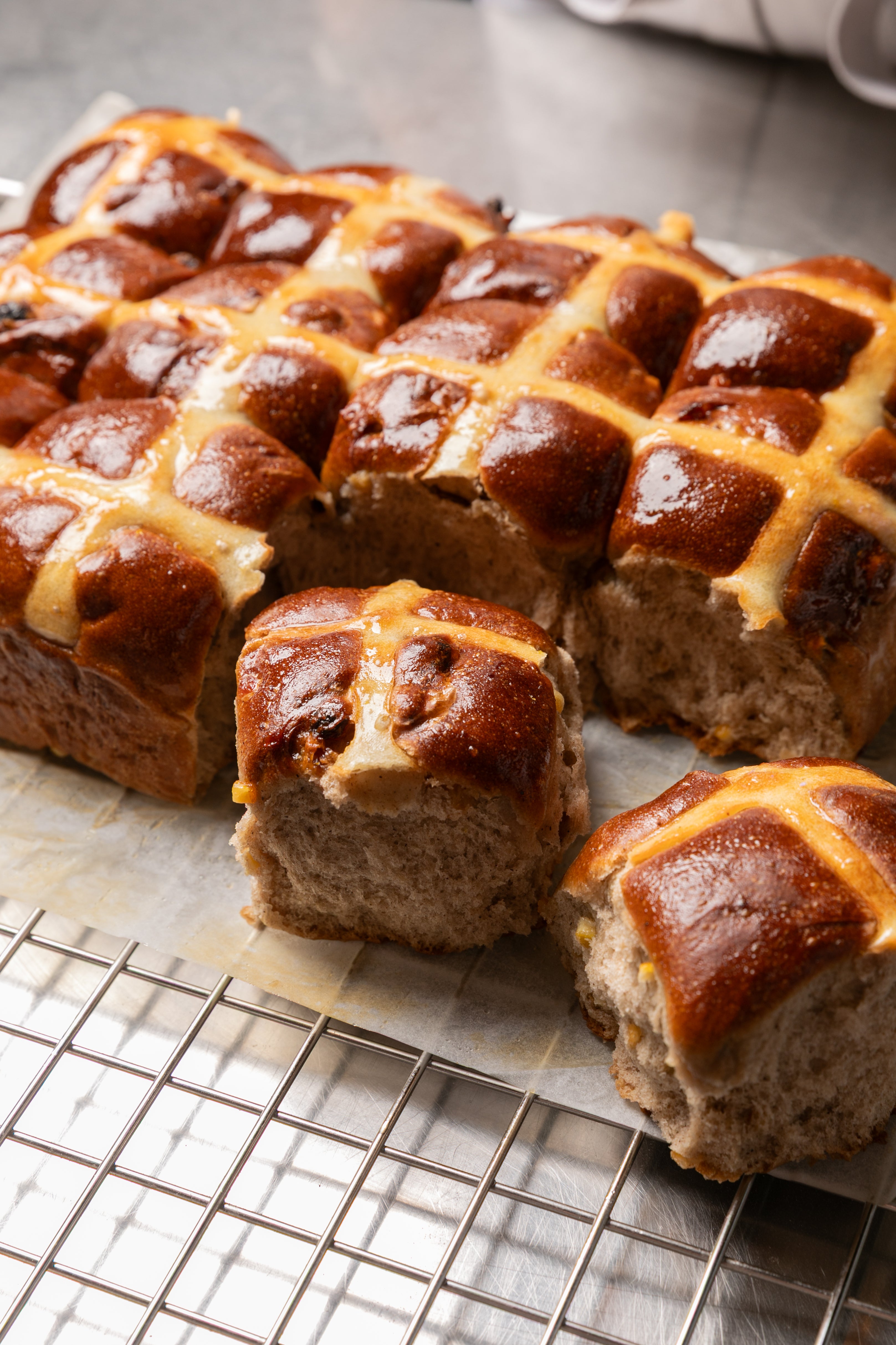Hot Cross Bun 4 pack