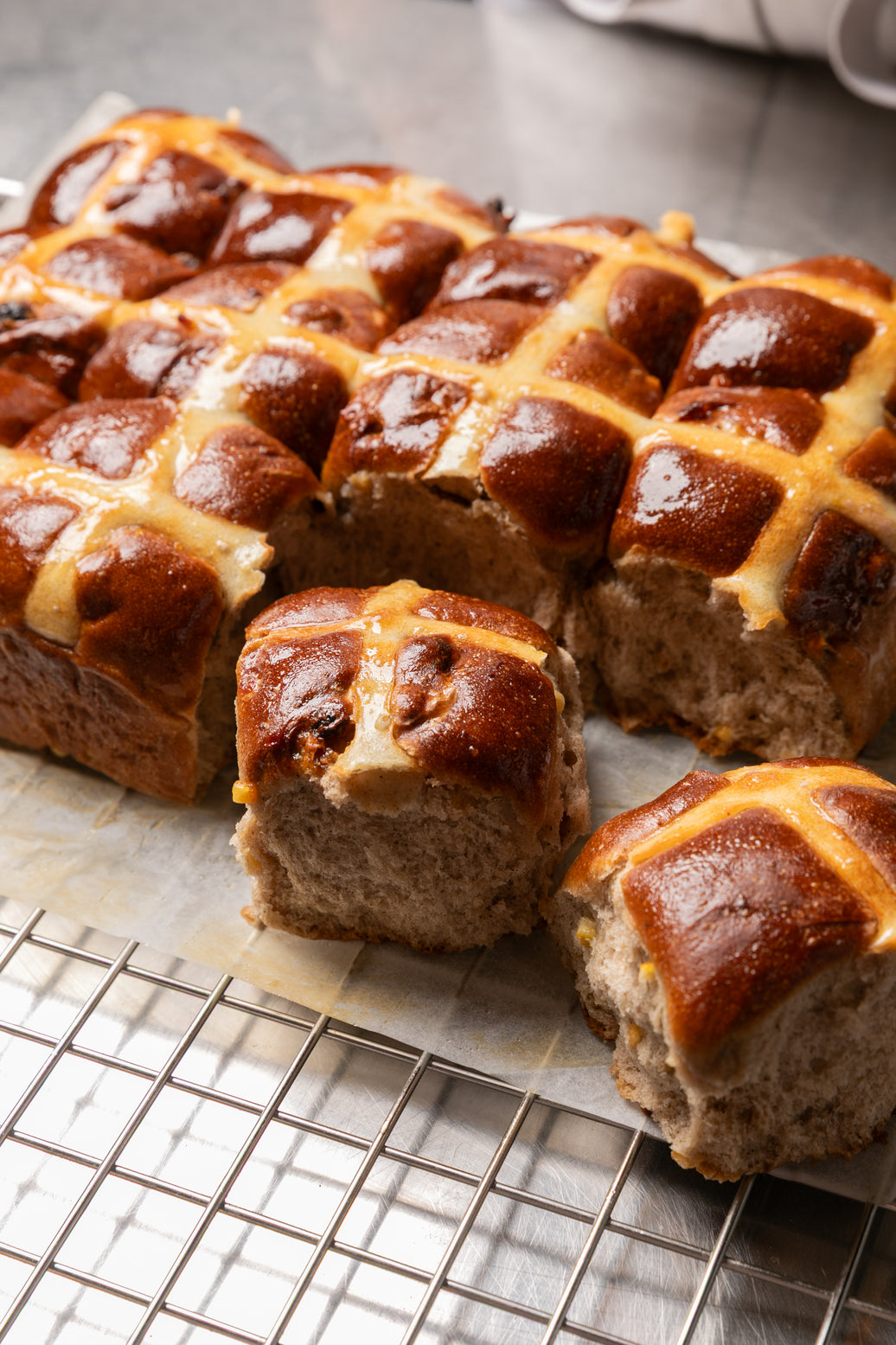 Hot Cross Bun 4 pack